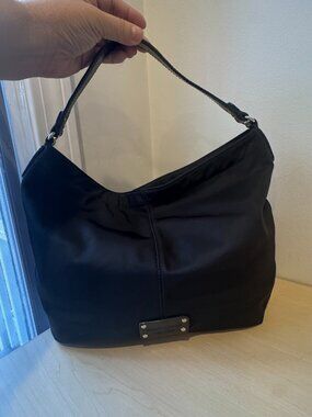 Kate Spade Black Nylon Shoulder Bag – LIGHTWEIGHT & PRACTICAL 🔥
